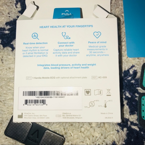 kardia mobile Other Kardia Mobile Heart Rate Monitor Portable Ekg